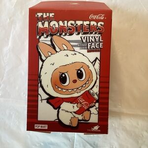 Coca Cola The Monsters Vinyl Face Blind Box - Red and White